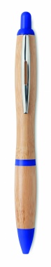 Logo trade promotional item photo of: Ball pen in ABS and bamboo