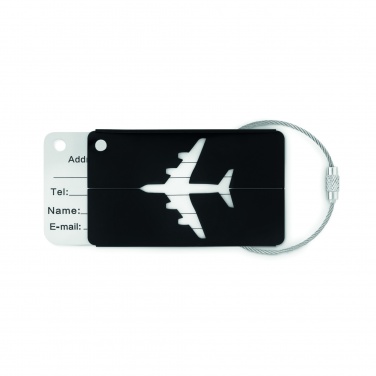 Logotrade advertising products photo of: Aluminium luggage tag