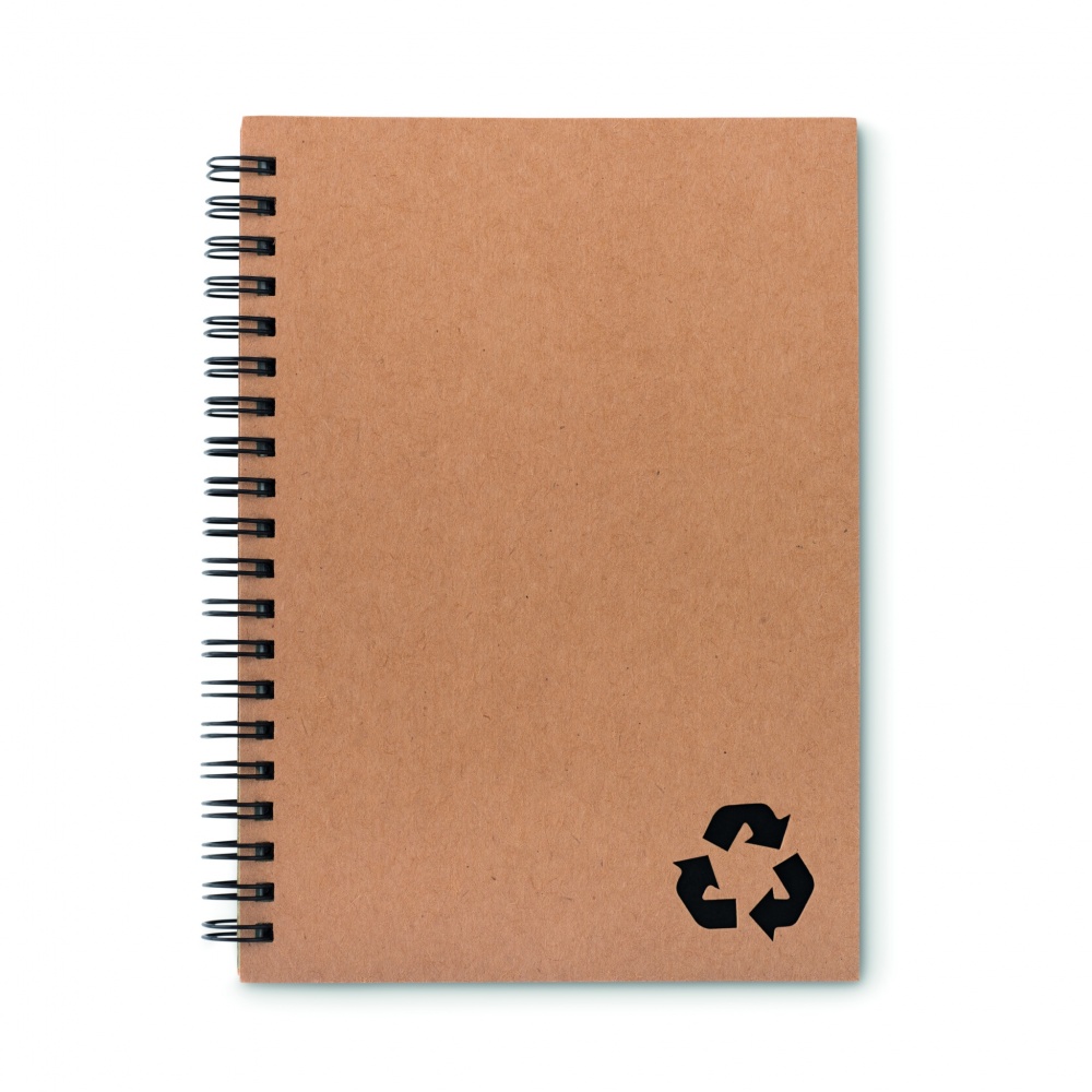 Logo trade promotional gifts image of: Mineral paper notebook 70 line