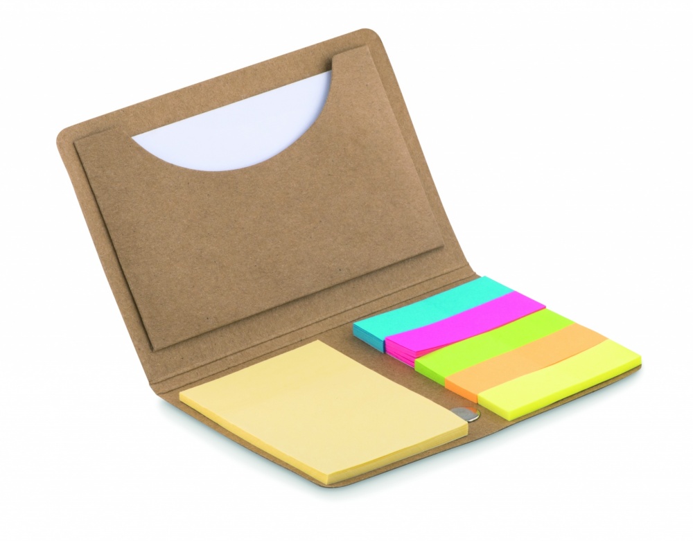 Logotrade promotional item picture of: Card holder with memo set