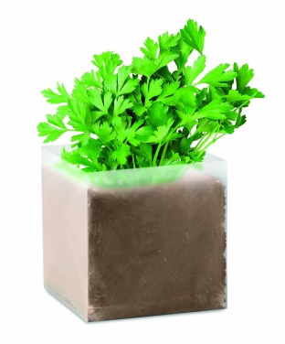 Logotrade promotional gifts photo of: Compost with seeds "PARSLEY"