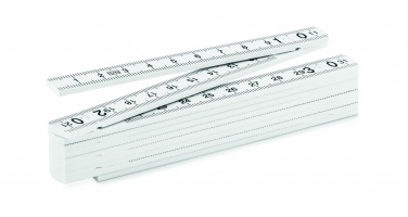 Logotrade promotional giveaway picture of: Folding ruler 1m