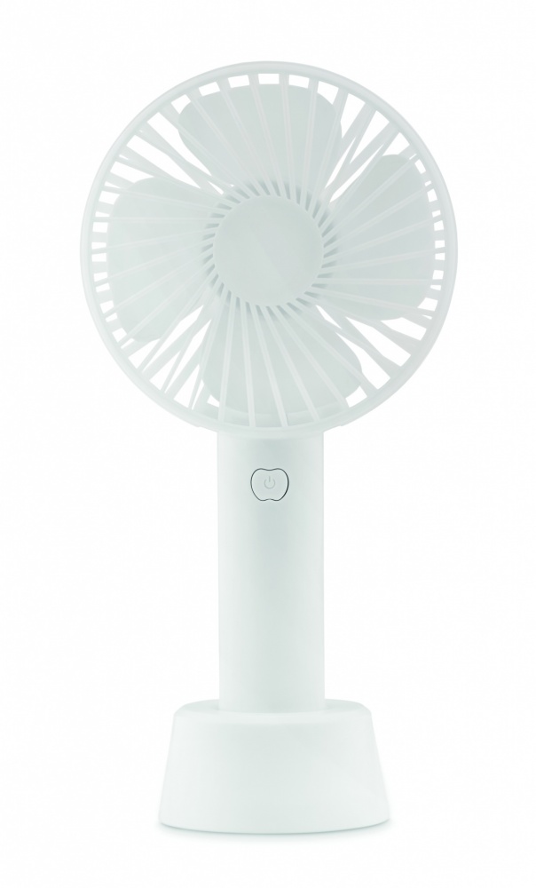 Logo trade promotional giveaways picture of: USB desk fan with stand 