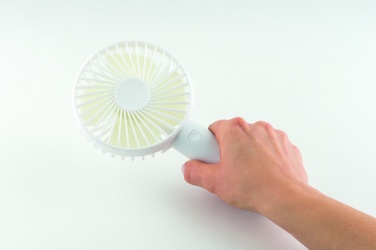 Logo trade promotional giveaways picture of: USB desk fan with stand 