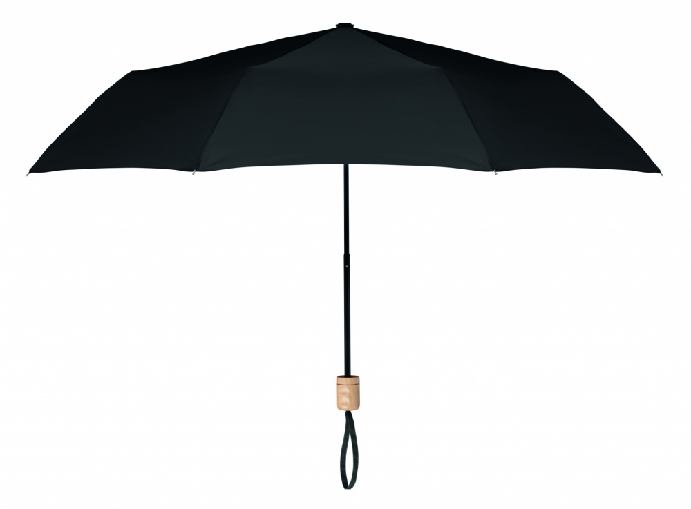 Logotrade promotional product image of: 21 inch RPET foldable umbrella