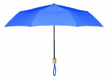 Logo trade promotional merchandise photo of: 21 inch RPET foldable umbrella