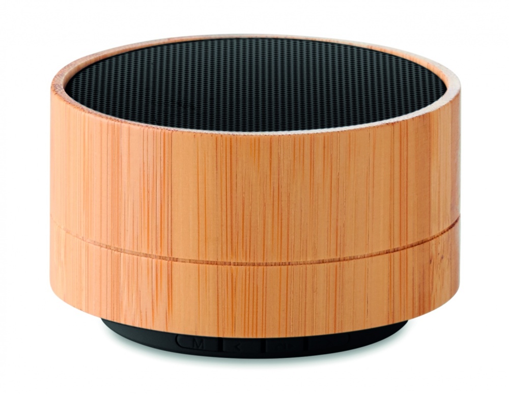 Logotrade promotional merchandise picture of: 3W Bamboo wireless speaker