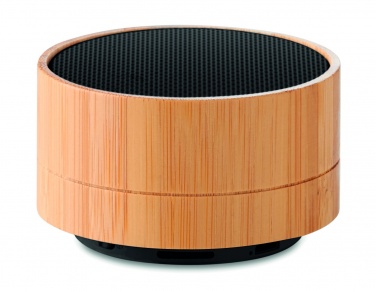 Logotrade promotional giveaways photo of: 3W Bamboo wireless speaker