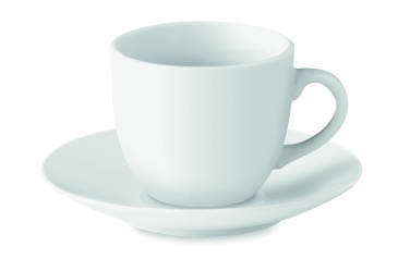 Logotrade promotional product image of: Espresso cup and saucer 80 ml