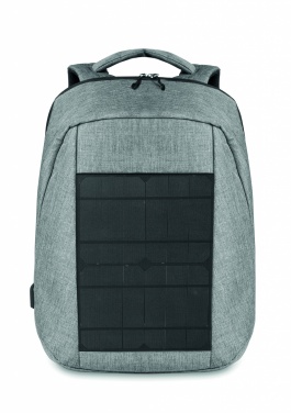 Logo trade promotional gift photo of: Backpack solar