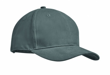 Logotrade business gift image of: Brushed heavy cotton 6 panel Ba