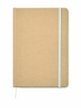 A5 recycled notebook 80 lined, White