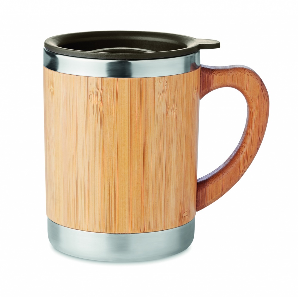 Logo trade advertising product photo of: Double wall mug 300ml