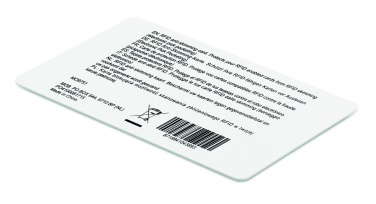 Logo trade corporate gifts image of: RFID Anti-skimming card