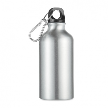 Logo trade promotional giveaways picture of: 400 ml aluminium bottle