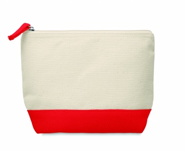 Logotrade advertising products photo of: Bicolour cotton cosmetic bag