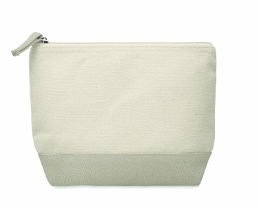 Logotrade promotional products photo of: Bicolour cotton cosmetic bag