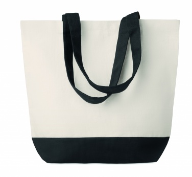 Logotrade promotional gift picture of: Canvas beach bag 280gr/m2