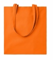 180gr/m² cotton shopping bag, Orange