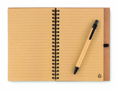 Logotrade advertising product image of: Cork notebook with pen