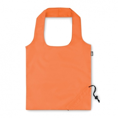 Logo trade corporate gifts image of: Foldable RPET shopping bag