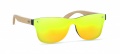 Sunglasses with mirrored lens, Yellow