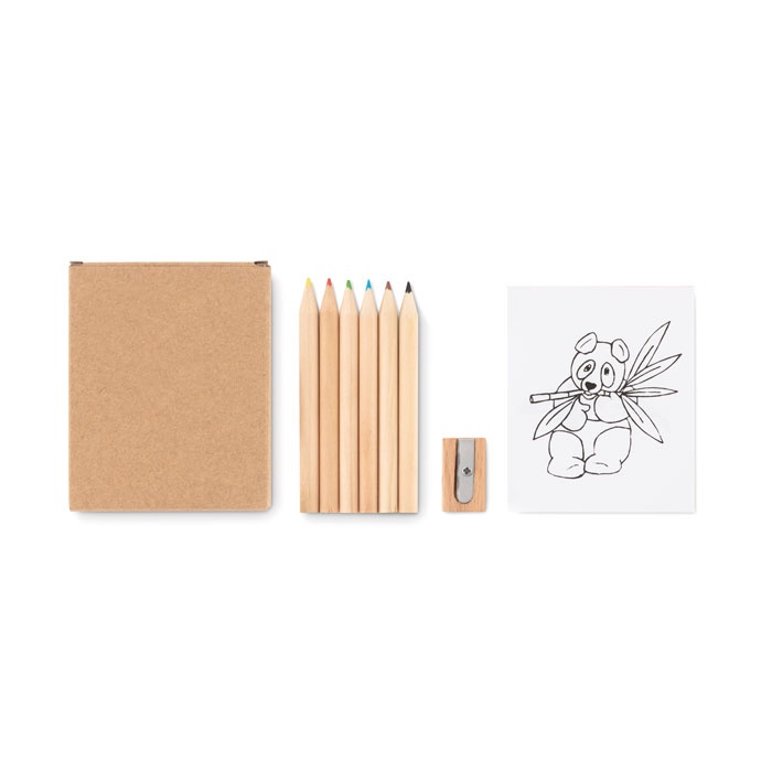 Logotrade promotional giveaways photo of: Colouring set