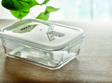 Logotrade promotional giveaways photo of: Glass lunchbox & PP lid 900ml