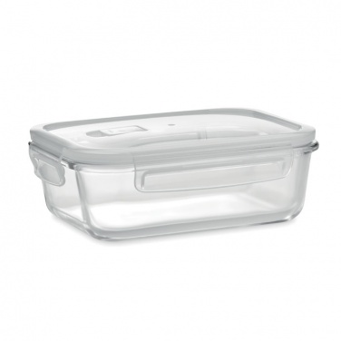 Logotrade promotional product picture of: Glass lunchbox & PP lid 900ml