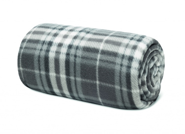 Logo trade promotional items image of: RPET fleece travel blanket