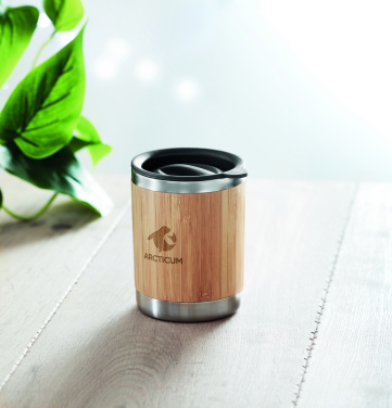 Logotrade promotional items photo of: Tumbler in bamboo cover 250ml