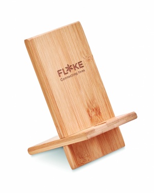 Logotrade business gift image of: Bamboo phone stand/ holder WHIPPY