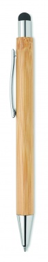 Logotrade advertising product image of: Bamboo ballpoint pen with blue ink