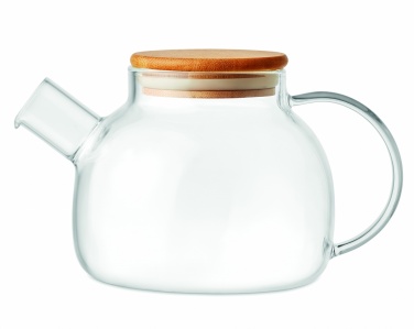 Logo trade promotional product photo of: Teapot borosilicate glass 850ml