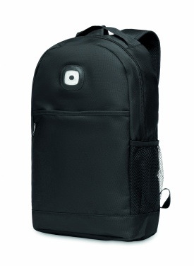 Logotrade promotional product image of: Backpack in RPET & COB light