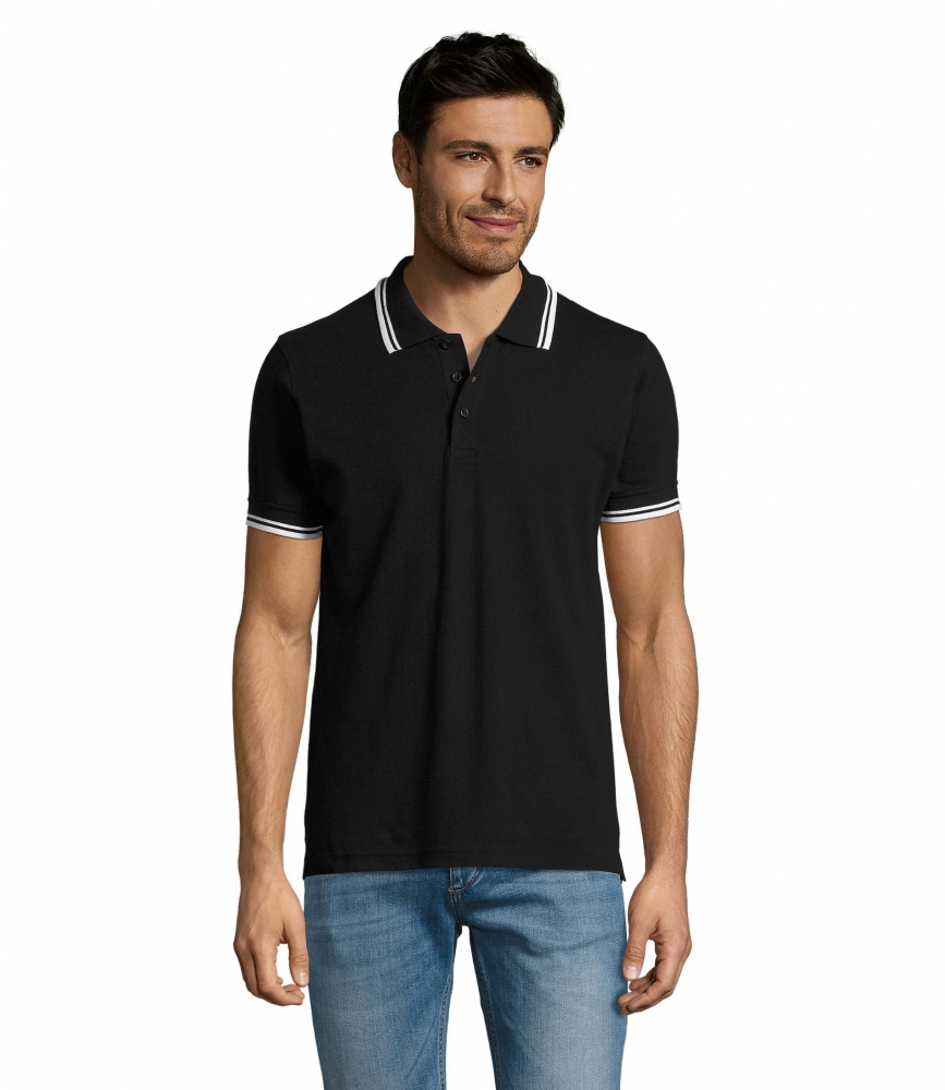 Logotrade promotional gift image of: PASADENA men polo 200g