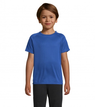 Logo trade promotional merchandise picture of: SPORTY KIDS T-SHIRT SPORT