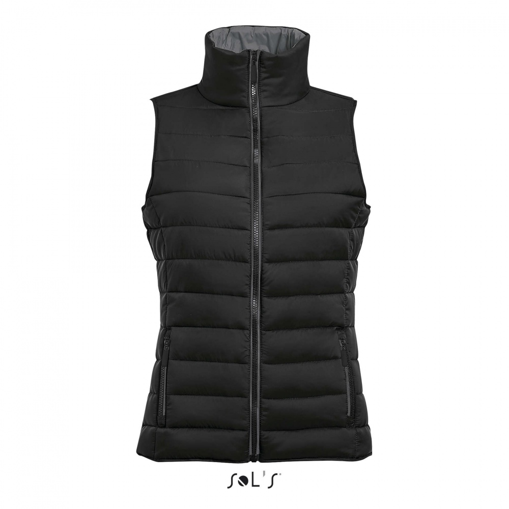 Logo trade promotional gifts image of: WAVE WOMEN BODYWARMER 180g