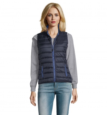 Logotrade promotional item picture of: WAVE WOMEN BODYWARMER 180g