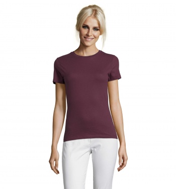 Logo trade promotional merchandise picture of: REGENT WOMEN T-SHIRT 150g