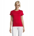 REGENT WOMEN T-SHIRT 150g, Red