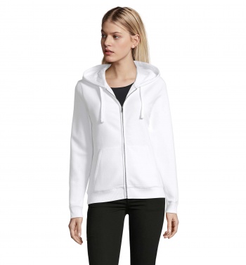 Logotrade corporate gifts photo of: SPIKE WOMEN ZIP HOOD SWEAT