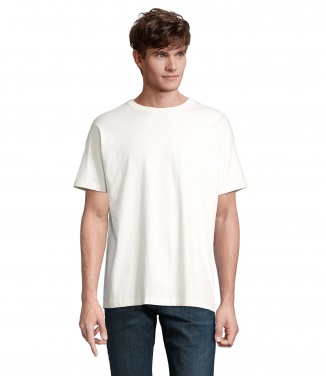 Logo trade promotional merchandise image of: BOXY MEN OVERSIZED T-SHIRT