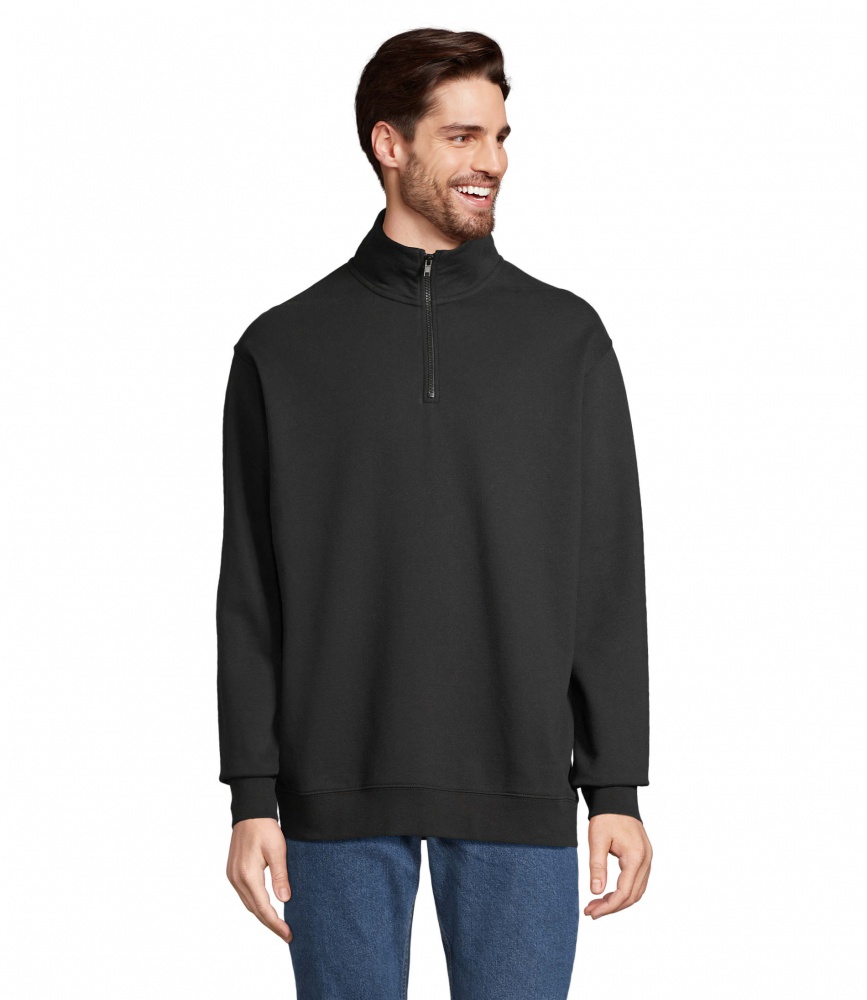 Logotrade advertising product image of: CONRAD Sweat Zip Collar