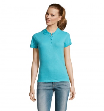 Logo trade corporate gift photo of: PASSION WOMEN POLO 170g