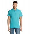 SUMMER II MEN Polo 170g, Atoll Blue