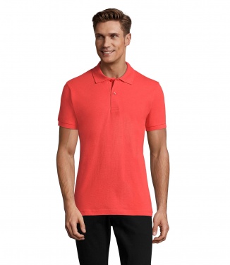 Logo trade promotional giveaways image of: PERFECT MEN Polo 180g