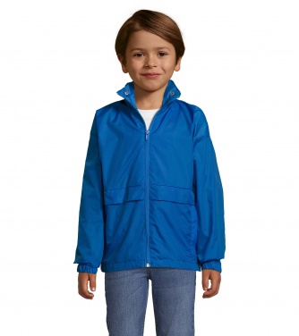 Logo trade promotional products image of: SURF KIDS WINDBREAKER 210g