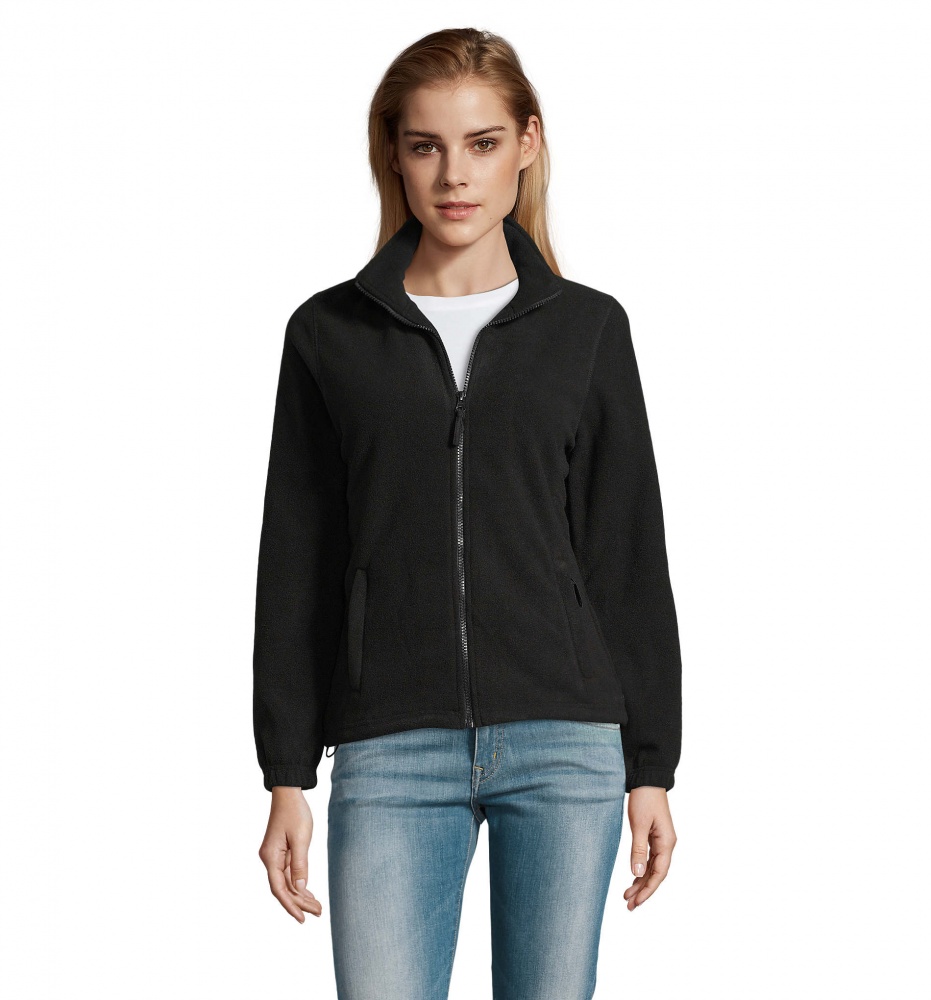 Logotrade promotional merchandise photo of: NORTH WOMEN ZIPPED FLEECE