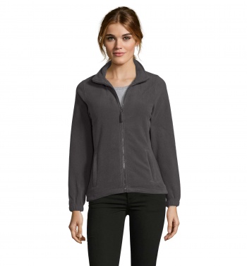 Logotrade advertising product picture of: NORTH WOMEN ZIPPED FLEECE